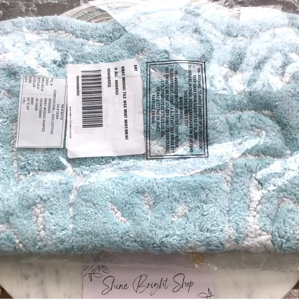 Anthropologie Bath Mat NWT